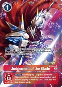 Judgement of the Blade (Premium Deck Set) #BT6-093 C