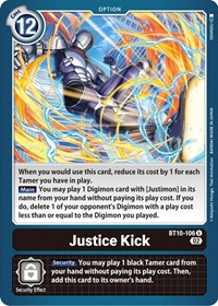 Justice Kick #BT10-106 U