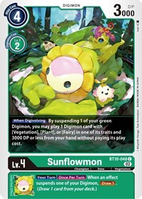 Sunflowmon #BT10-048 C