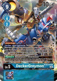 DeckerGreymon (Alternate Art) #BT10-026 R