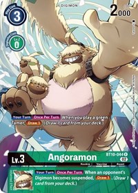 Angoramon (Alternate Art) #BT10-044 R