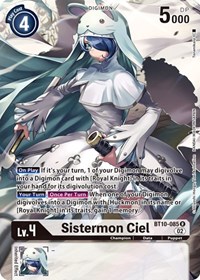 Sistermon Ciel (Alternate Art) #BT10-085 R