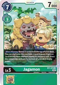 Jagamon (Official Tournament Pack Vol. 7) #BT1-078 U