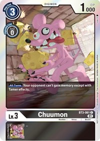 Chuumon (Official Tournament Pack Vol. 7) #BT3-061 C