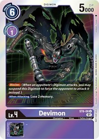Devimon (Official Tournament Pack Vol. 7) #ST6-08 U