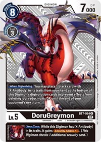 DoruGreymon (Winner Pack Xros Encounter) #BT7-064 U