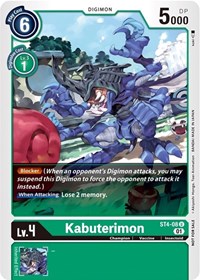Kabuterimon (Winner Pack Xros Encounter) #ST4-08 U