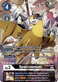 Sparrowmon (Alternate Art) #BT10-060 R