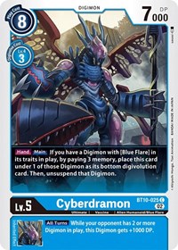 Cyberdramon #BT10-025 C