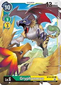 Gryphonmon #BT10-055 U