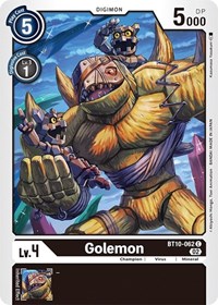 Golemon #BT10-062 C