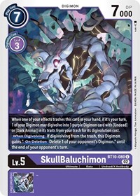 SkullBaluchimon #BT10-080 U