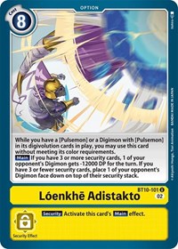 Loenkhe Adistakto #BT10-101 U