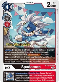 Spadamon #BT10-059 U