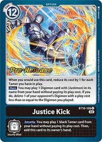 Justice Kick #BT10-106 U
