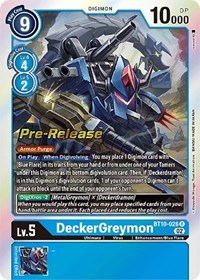 DeckerGreymon #BT10-026 R
