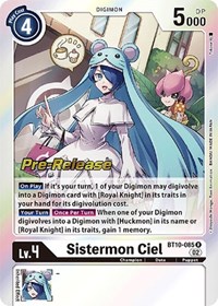 Sistermon Ciel #BT10-085 R