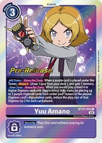 Yuu Amano #BT10-093 R