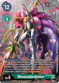 Bloomlordmon (Alternate Art) #BT10-057 SR