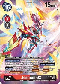 Jesmon GX (Alternate Art) #BT10-112 SEC