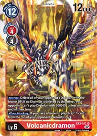 Volcanicdramon #EX3-012 SR