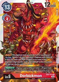Dorbickmon #EX3-014 R