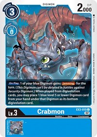 Crabmon #EX3-015 C