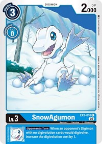 SnowAgumon #EX3-016 C
