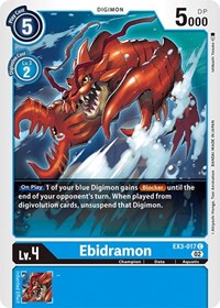 Ebidramon #EX3-017 C