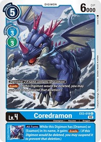 Coredramon - EX3-018 #EX3-018 U