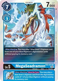 MegaSeadramon #EX3-022 R