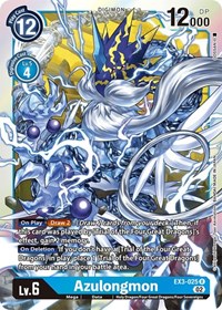 Azulongmon #EX3-025 R