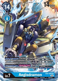 Aegisdramon #EX3-026 SR