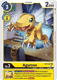 Agumon #EX3-027 C