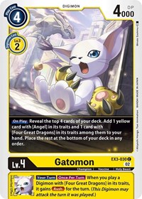Gatomon #EX3-030 C