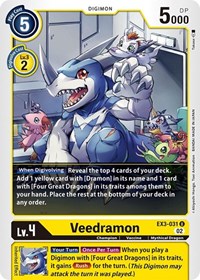 Veedramon #EX3-031 U