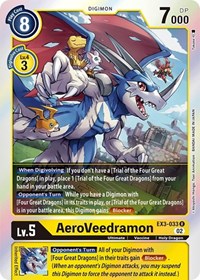 AeroVeedramon #EX3-033 R