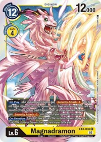 Magnadramon #EX3-036 R