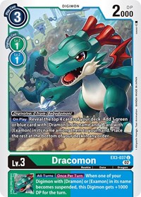 Dracomon #EX3-037 U