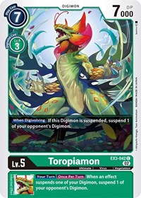 Toropiamon #EX3-042 C
