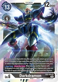 Darkdramon #EX3-054 SR