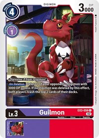 Guilmon #EX3-056 C