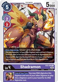 Shadramon #EX3-058 C