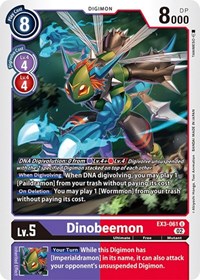 Dinobeemon #EX3-061 U