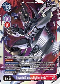 Imperialdramon: Fighter Mode #EX3-073 SEC