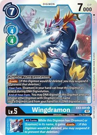Wingdramon (Box Topper) #EX3-020 U