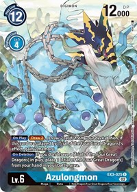 Azulongmon (Alternate Art) #EX3-025 R