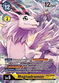 Magnadramon (Alternate Art) #EX3-036 R