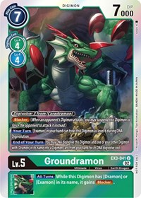 Groundramon (Box Topper) #EX3-041 U