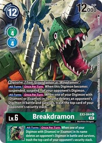 Breakdramon (Alternate Art) #EX3-044 R